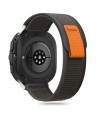 Tech-Protect Nylon Strap for Samsung Galaxy Watch Ultra (47mm) - Black/Orange
