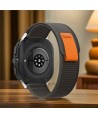 Tech-Protect Nylon Strap for Samsung Galaxy Watch Ultra (47mm) - Black/Orange