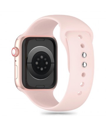 Tech-Protect Silicone Strap for Apple Watch 4 / 5 / 6 / 7 / 8 / 9 / SE (38 / 40 / 41 mm) - Pink