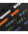Tech-Protect Silicone Line Strap for Samsung Galaxy Watch 4 / 5 / 5 Pro / 6 / 7 / FE - Black