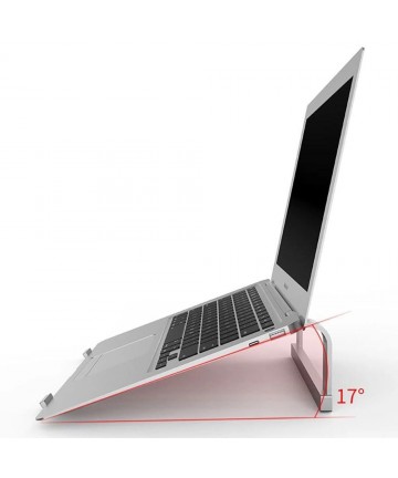 Tech-Protect ULS100 universal stand for laptops up to 16" - silver