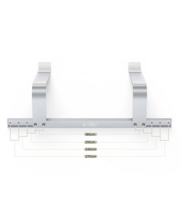 Tech-Protect ULS100 universal stand for laptops up to 16" - silver