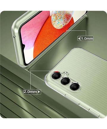 Tech-Protect FlexAir Case for Samsung Galaxy M35 5G - Transparent