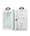 Guess GUHCN58LSLMGG iPhone 11 Pro green/green hard case Silicone Vintage Gold Logo