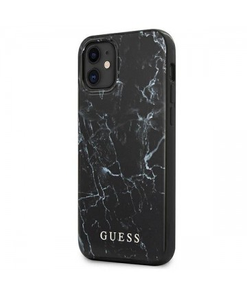 Guess Marble Case for iPhone 12 mini - Black