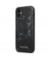Guess Marble Case for iPhone 12 mini - Black
