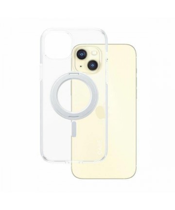 CARE by PanzerGlass Kickstand Case MagSafe for iPhone 15 Plus - silver