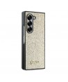 Guess 4G Glitter Script Case for Samsung Galaxy Z Fold 6 - Gold
