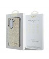 Guess 4G Glitter Script Case for Samsung Galaxy Z Fold 6 - Gold