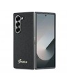 Guess 4G Glitter Script Case for Samsung Galaxy Z Fold 6 - Black