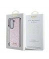 Guess 4G Glitter Script Case for Samsung Galaxy Z Fold 6 - Pink