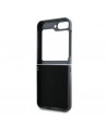 Karl Lagerfeld Saffiano Metal Pin Case for Samsung Galaxy Z Flip 6 - Black