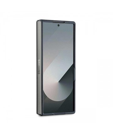 Karl Lagerfeld Saffiano Monogram Head Pin Case for Samsung Galaxy Z Fold 6 - Black