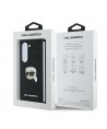 Karl Lagerfeld Saffiano Monogram Head Pin Case for Samsung Galaxy Z Fold 6 - Black