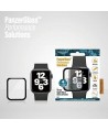 PanzerGlass Curved Antibacterial Tempered Glass for Apple Watch 4/5/6/SE - 40mm - Black