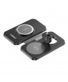 Choetech T616-F 3in1 inductive charger compatible with Apple and Samsung devices - black