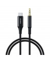 Choetech AUX006 USB-C / mini jack 3.5mm cable 1 m - black