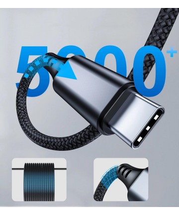 Choetech AUX006 USB-C / mini jack 3.5mm cable 1 m - black