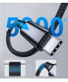 Choetech AUX006 USB-C / mini jack 3.5mm cable 1 m - black