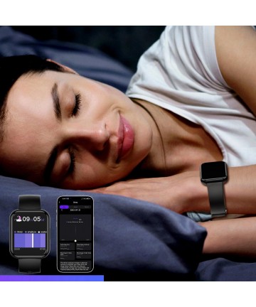 Choetech WT001 smartwatch with IP67 call answering function - black