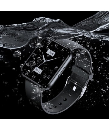 Choetech WT001 smartwatch with IP67 call answering function - black