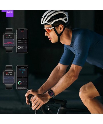 Choetech WT001 smartwatch with IP67 call answering function - black