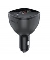 Acefast B14 car charger 165W 2x USB-C 1x USB-A - black