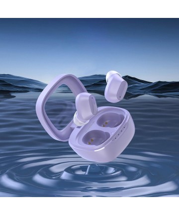 Choetech MEMS wireless TWS Bluetooth 5.3 headphones - purple