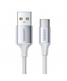 Ugreen US288 60130 USB-A / USB-C QC 3.0 3A Cable 0.5m - White