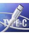 Ugreen US288 60130 USB-A / USB-C QC 3.0 3A Cable 0.5m - White