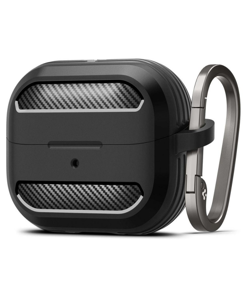 Spigen Rugged Armor Samsung Galaxy Buds 3 / 3 Pro Case - Black
