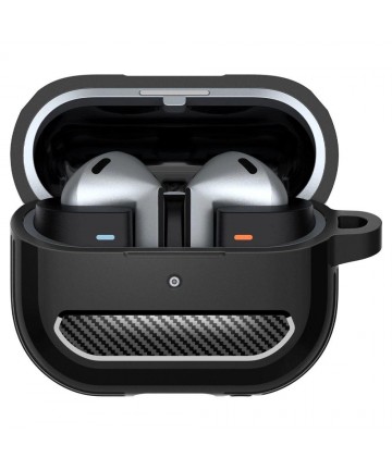 Spigen Rugged Armor Samsung Galaxy Buds 3 / 3 Pro Case - Black