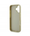 Guess Fixed Glitter Big 4G Case for iPhone 16 Plus - Gold