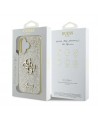 Guess Fixed Glitter Big 4G Case for iPhone 16 Plus - Gold