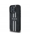 Guess 4G Printed Stripes MagSafe case for iPhone 16 Pro - black