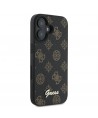 Guess Peony Script MagSafe iPhone 16 Plus Case - Black