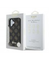 Guess Peony Script MagSafe iPhone 16 Plus Case - Black