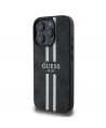 Guess 4G Printed Stripes MagSafe case for iPhone 16 Pro Max - black