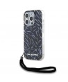 Karl Lagerfeld Zebra With Cord iPhone 15 Pro Max Case - Purple