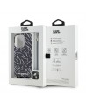 Karl Lagerfeld Zebra With Cord iPhone 15 Pro Max Case - Purple