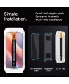 Spigen Glas.tR EZ Fit Privacy Tempered Glass for iPhone 16 Pro / 17 / 17 Pro - 2 pcs.