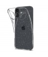 Spigen Liquid Crystal iPhone 16 Plus Case - Clear Glitter