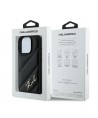 Karl Lagerfeld Quilted Signature iPhone 16 Pro Case - Black