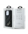 Karl Lagerfeld Quilted Signature iPhone 16 Pro Max Case - Black
