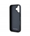 Mercedes Leather Urban iPhone 16 Plus Case - Black