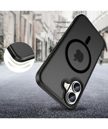 Tech-Protect MagMat MagSafe iPhone 16 Case - Black