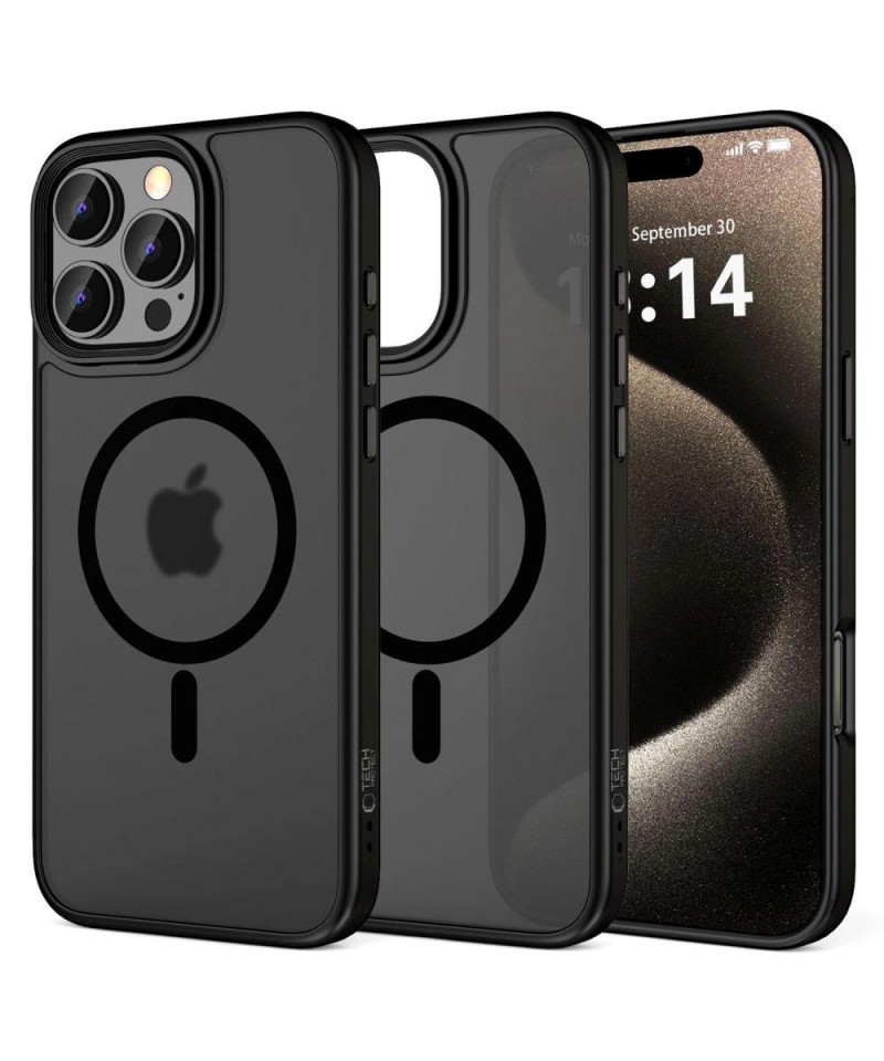 Tech-Protect MagMat MagSafe Case for iPhone 16 Pro Max - Black