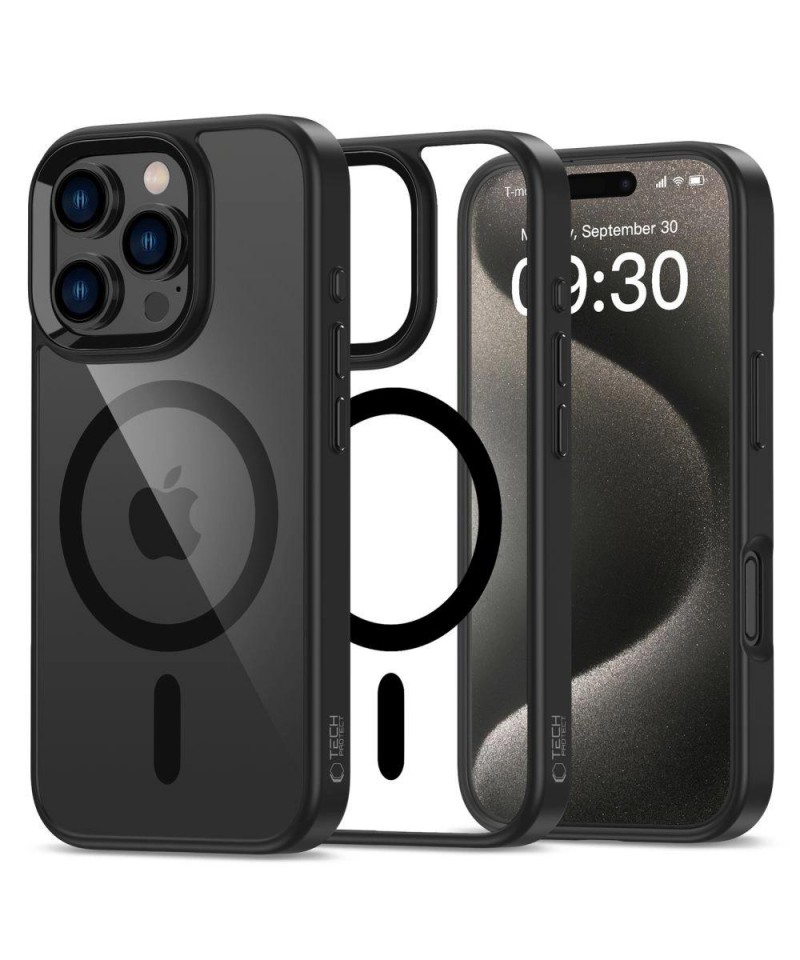 Tech-Protect MagMat MagSafe Case for iPhone 16 Pro Max - Clear