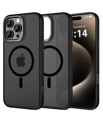 Tech-Protect MagEdge MagSafe iPhone 16 Pro Case - Semi-Transparent