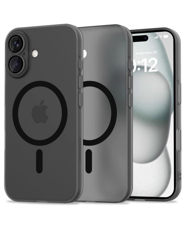 Tech-Protect MagSlim MagSafe iPhone 16 Case - Black